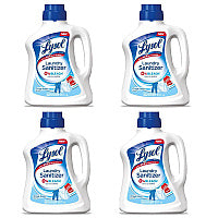 Lysol(R) Laundry Sanitizer, Crisp Linen, 90 oz. Bottle, 4 Bottles (95872)
