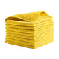 Rubbermaid Commercial Microfiber Cleaning Cloths, 16 x 16, Yellow, 24/Pack (1820584)