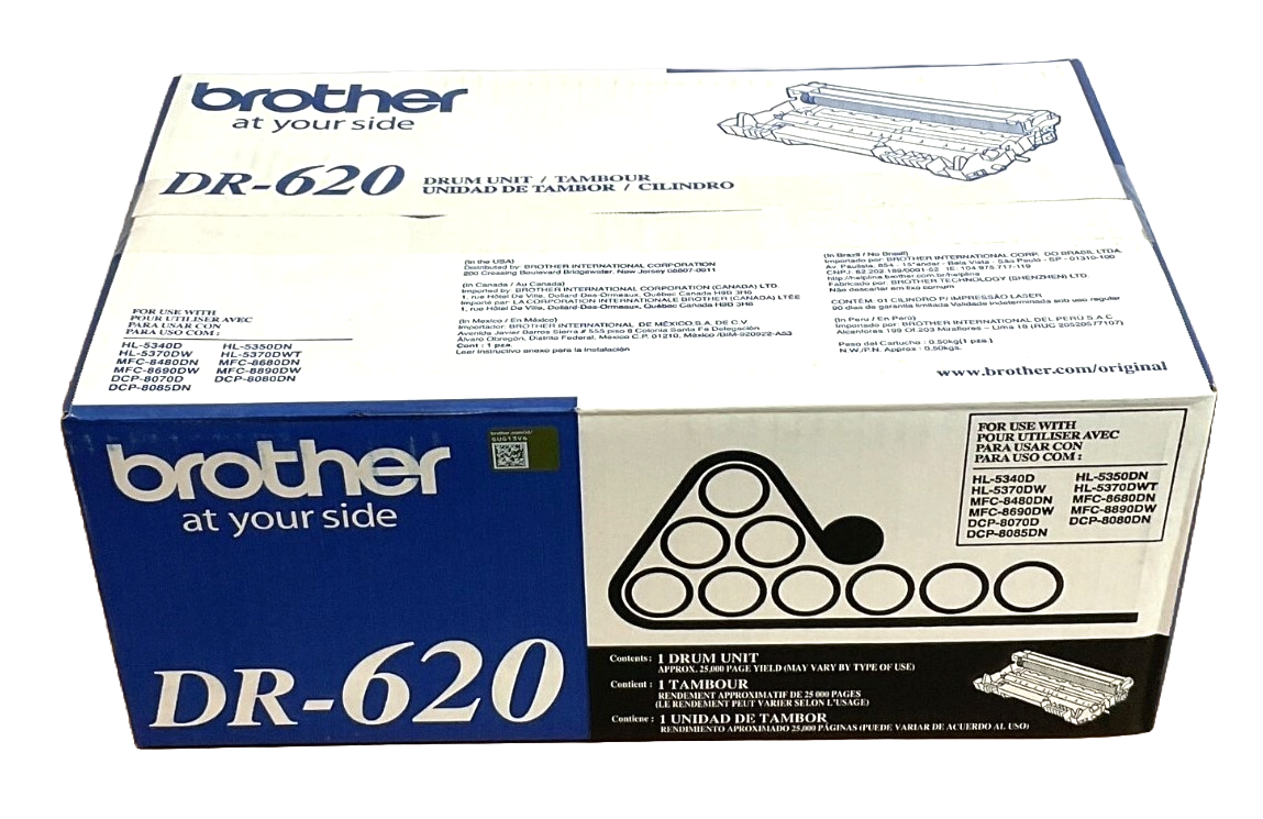DR620 | Original Brother Drum Unit - Black