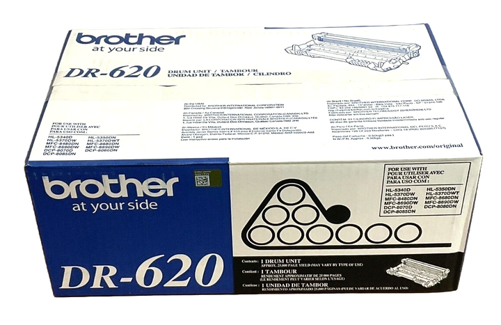 DR620 | Original Brother Drum Unit - Black