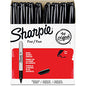 Sharpie Fine Tip Permanent Marker Value Pack, Fine Bullet Tip, Black, 36/Pack (1884739)