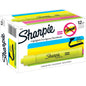 Sharpie Tank Style Highlighters, Fluorescent Yellow Ink, Chisel Tip, Yellow Barrel, Dozen (25025B)
