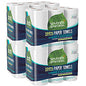 Seventh Generation 100% Recycled Paper Kitchen Towel Rolls, 2-Ply, 11 x 5.4, 140 Sheets/Roll, 24 Rolls/Carton (13731CT)