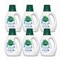 Seventh Generation Natural Liquid Laundry Detergent, Fragrance Free, 45 oz Bottle, 6/Carton (45066CT)