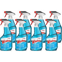 Windex(R) Ammonia-D Glass Cleaner, Fresh, 32 oz. Spray Bottle, 8 Bottles (322338)