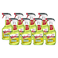 Windex Multi-Surface Disinfectant Cleaner, Fresh Scent, 32 oz Spray Bottle, 8/Carton (322369)
