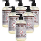 Mrs. Meyer's Clean Day Liquid Hand Soap, Lavender Scent, 12.5 oz, 6/Carton (651311)