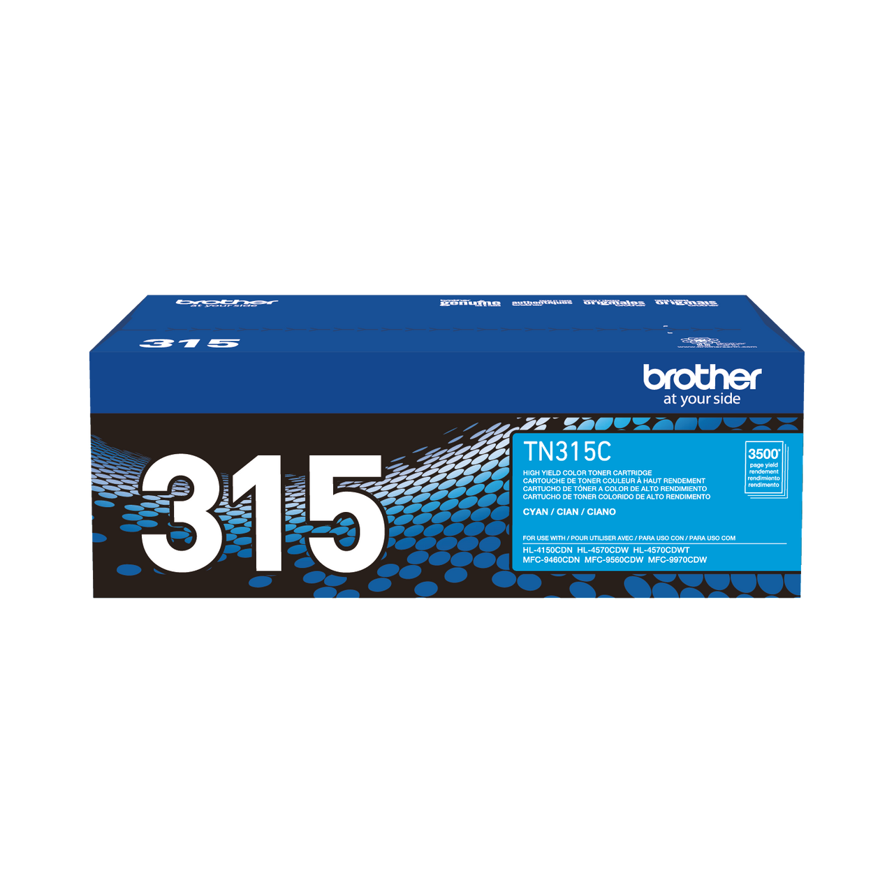 Brother TN-315C | Original Cyan High-Yield Toner Cartridge