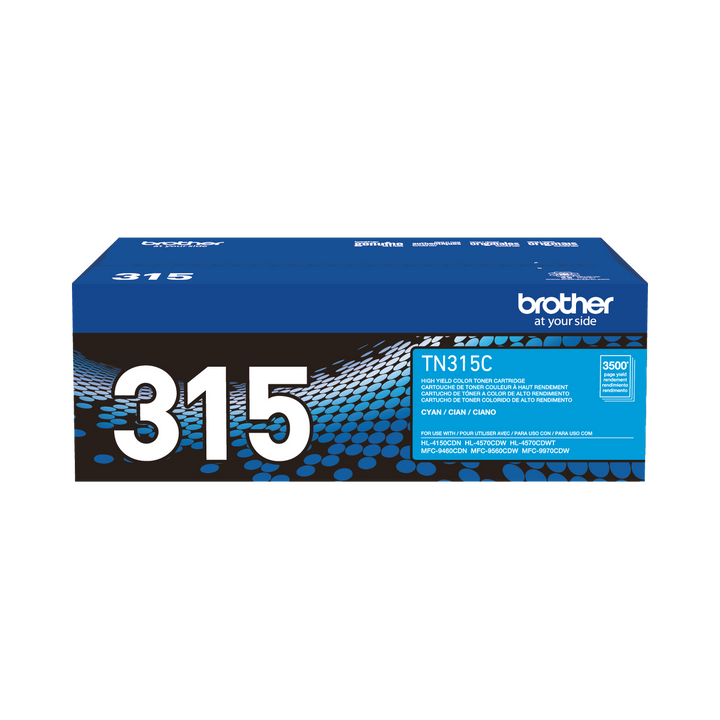 Brother TN-315C | Original Cyan High-Yield Toner Cartridge