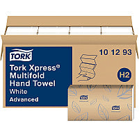 Tork(R) Multifold Paper Towels, 2-Ply, White, 3024 Towels (101293)
