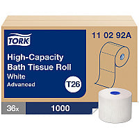 Tork(R) High-Capacity 2-Ply Toilet Paper, White, 36 Rolls (110292A)