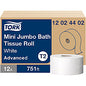 Tork(R) Jumbo Jr. Toilet Paper, 2-Ply, White, 751-ft., 12 Rolls (12024402)