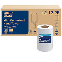 Tork(R) Advanced Soft Mini Center-Pull Hand Towels, White, 12 Rolls (121225)