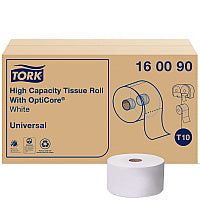 Tork(R) Universal High Capacity Toilet Paper w/OptiCore, 2-Ply, 12 Rolls (160090)