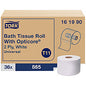 Tork(R) Universal Opticore Toilet Paper Rolls, 2-Ply, White, 36 Rolls (161990)