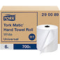 Tork(R) Advanced Hardwound Roll Paper Towels, White, 700-ft., 6 Rolls (290089)