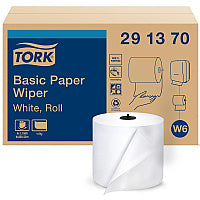 Tork(R) Basic Hardwound Roll Paper Towels, White, 1,150-ft., 4 Rolls (291370)