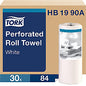 Tork(R) Kitchen Paper Towels, 2-Ply, 84 Sheet, 30 Rolls (HB1990A)