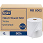 Tork(R) Universal Hardwound Paper Towels, White, 800-ft., 6 Rolls (RB8002)