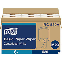 Tork(R) Universal Center-Pull Paper Towels, 2-Ply, White, 6 Rolls (RC530)
