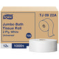 Tork(R) Jumbo Toilet Paper, 2-Ply, White, 1000-ft., 12 Rolls (TJ0922A)