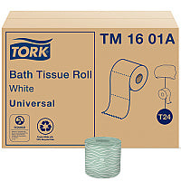 Tork(R) Universal Toilet Paper, 2-Ply, White, 500 Sheets, 48 Rolls (TM1601A)
