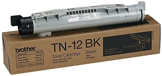 Original Brother TN-12 Black Laser Toner Cartridge