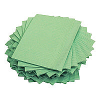 Adenna Dental Bibs Green 18 X13 4x125, Case Of 500 (BIB743G)