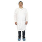 Safety Zone Polyproylene Lab Coat White 2xl, Case Of 30 (M1714-2X-E/W)
