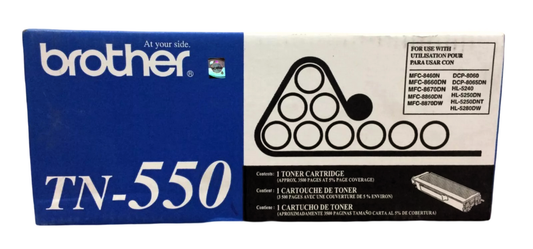 Brother TN-550 | Original Black Toner Cartridge