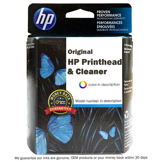Original HP 80 Cyan Printhead and  Cleaner