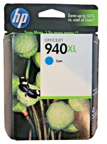 C4907AN | HP 940XL | Original HP Ink Cartridge - Cyan